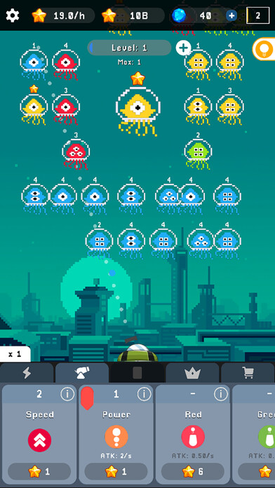 Emulate iPhone app Idle Aliens using MyAndroid