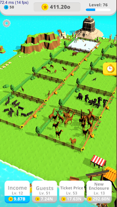Emulate iPhone app Idle Animals Island using MyAndroid Emulate iPhone app Idle Animals Island using MyAndroid