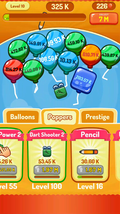 Emulate iPhone app Idle Balloons using MyAndroid Emulate iPhone app Idle Balloons using MyAndroid