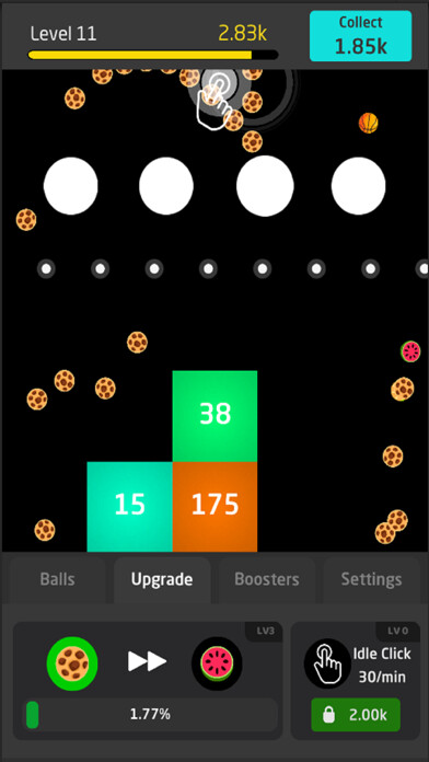 Emulate iPhone app IdleBalls2 using MyAndroid Emulate iPhone app IdleBalls2 using MyAndroid