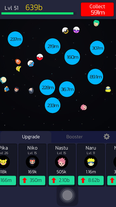 Emulate iPhone app Idle Balls Super Heroes using MyAndroid