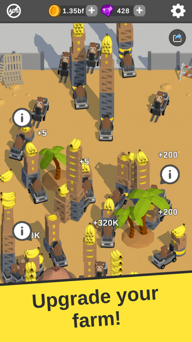 Emulate iPhone app Idle Banana Tycoon using MyAndroid Emulate iPhone app Idle Banana Tycoon using MyAndroid