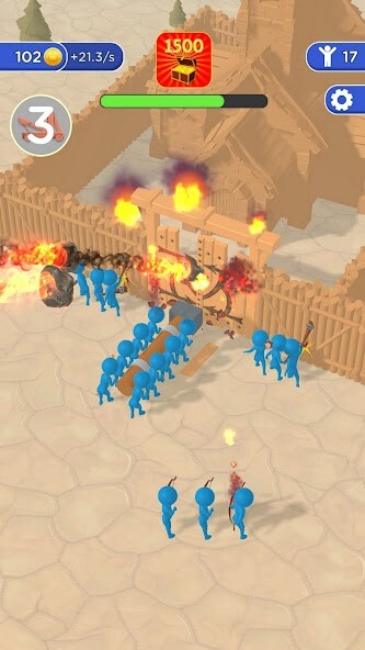 Run android online APK Idle Battering Ram: Castle Sie from MyAndroid or emulate Idle Battering Ram: Castle Sie using MyAndroid