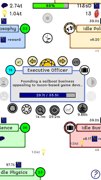 Emulate iPhone app Idle Brain Quest using MyAndroid Emulate iPhone app Idle Brain Quest using MyAndroid