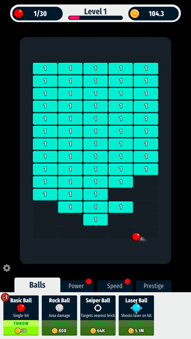 Emulate iPhone app Idle Brick Shooter using MyAndroid Emulate iPhone app Idle Brick Shooter using MyAndroid