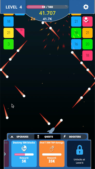 Emulate iPhone app Idle Brick Shooter Tap using MyAndroid Emulate iPhone app Idle Brick Shooter Tap using MyAndroid