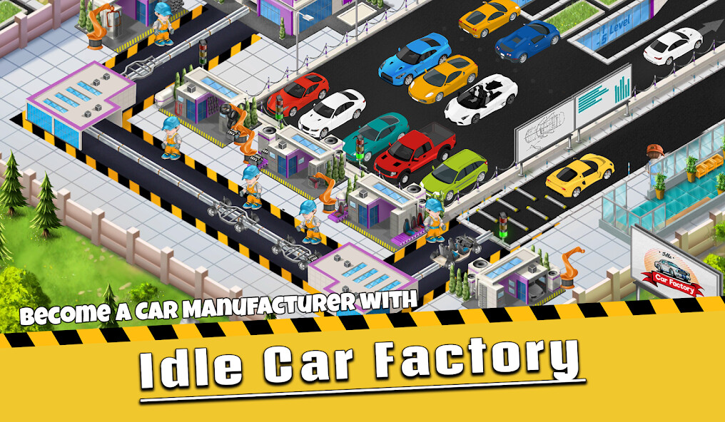 Run android online APK Idle Car Factory: Car Builder from MyAndroid or emulate Idle Car Factory: Car Builder using MyAndroid