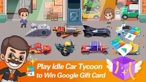 Run android online APK Idle Car Tycoon:  Money Clicker Adventure from MyAndroid or emulate Idle Car Tycoon:  Money Clicker Adventure using MyAndroid