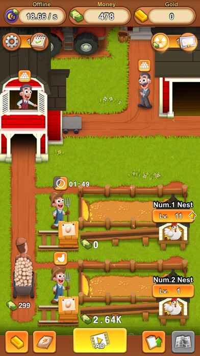 Run android online APK Idle Chicken Farm from MyAndroid or emulate Idle Chicken Farm using MyAndroid Run android online APK Idle Chicken Farm from MyAndroid or emulate Idle Chicken Farm using MyAndroid