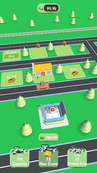 Run android online APK Idle Drones Delivery from MyAndroid or emulate Idle Drones Delivery using MyAndroid