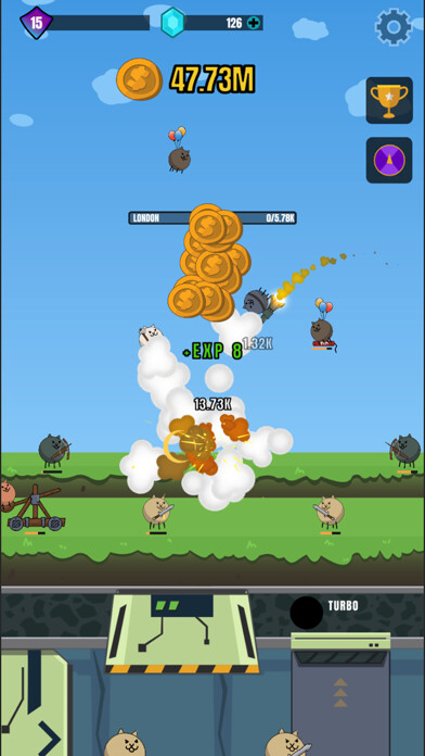 Emulate iPhone app Idle Factory: Battle Cats Inc. using MyAndroid