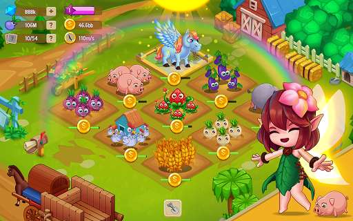 Run android online APK Idle Fairy Farm: Frenzy Farming Game from MyAndroid or emulate Idle Fairy Farm: Frenzy Farming Game using MyAndroid