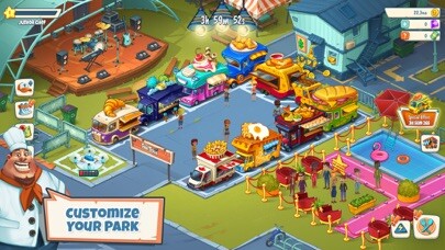 Emulate iPhone app Idle Food Truck Tycoon™ using MyAndroid