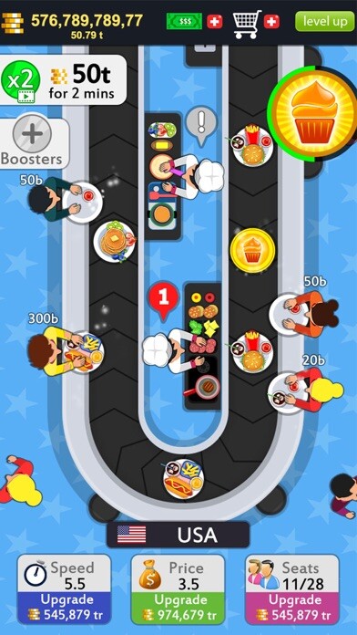 Emulate iPhone app Idle Food Tycoon Game using MyAndroid Emulate iPhone app Idle Food Tycoon Game using MyAndroid