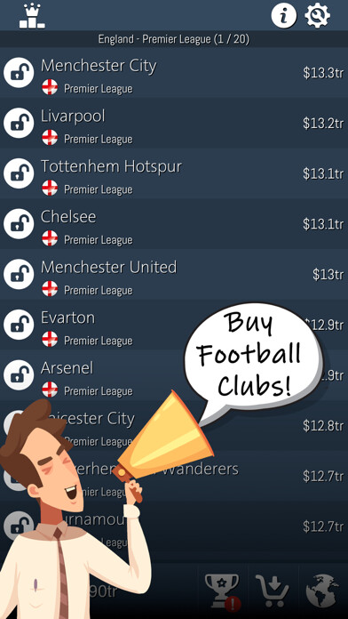 Emulate iPhone app Idle Football Tycoon using MyAndroid Emulate iPhone app Idle Football Tycoon using MyAndroid