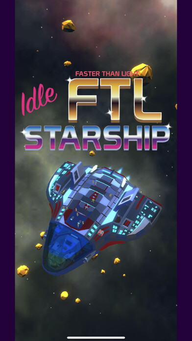 Emulate iPhone app Idle FTL Starship using MyAndroid