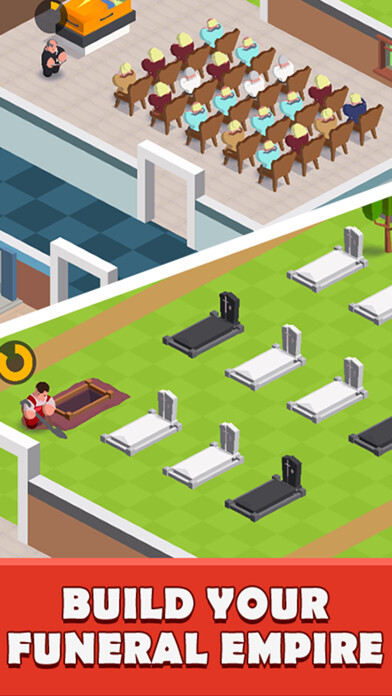 Emulate iPhone app Idle Funeral Tycoon using MyAndroid Emulate iPhone app Idle Funeral Tycoon using MyAndroid