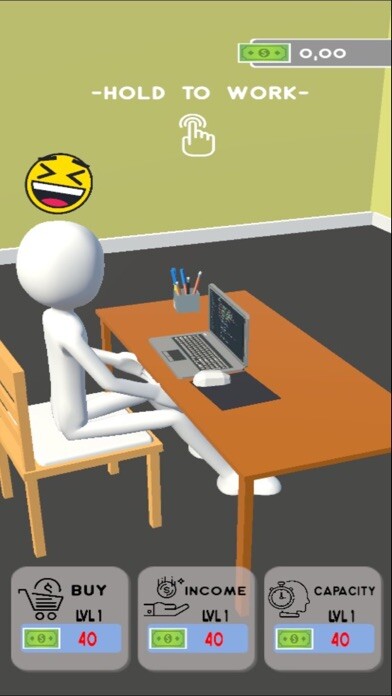 Emulate iPhone app Idle Gamer using MyAndroid