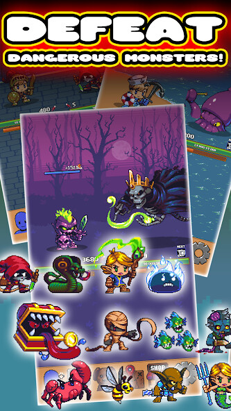 Run android online APK Idle Grindia: Dungeon Quest from MyAndroid or emulate Idle Grindia: Dungeon Quest using MyAndroid