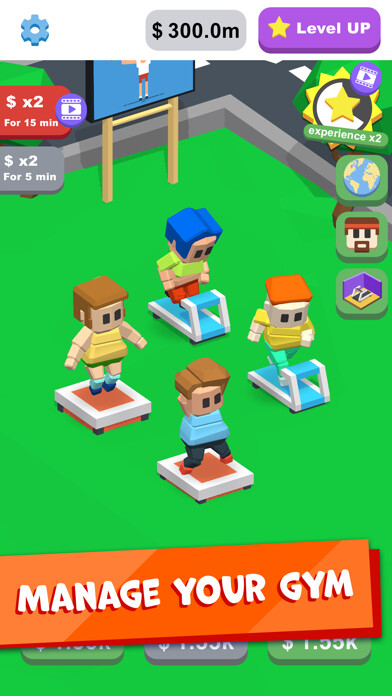 Emulate iPhone app Idle Gym City - fitness tycoon using MyAndroid Emulate iPhone app Idle Gym City - fitness tycoon using MyAndroid