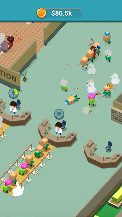 Emulate iPhone app Idle Hospital! using MyAndroid