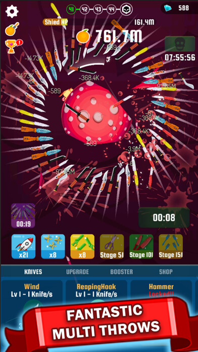 Run android online APK Idle Knife: Slash The Fruits from MyAndroid or emulate Idle Knife: Slash The Fruits using MyAndroid