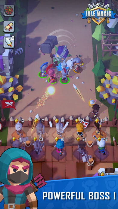 Emulate iPhone app Idle Magic using MyAndroid