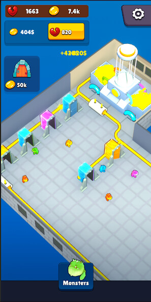 Run android online APK IdleMonsterInc from MyAndroid or emulate IdleMonsterInc using MyAndroid