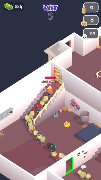 Emulate iPhone app Idle Of The Dead using MyAndroid