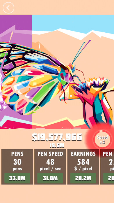 Emulate iPhone app Idle Painter using MyAndroid