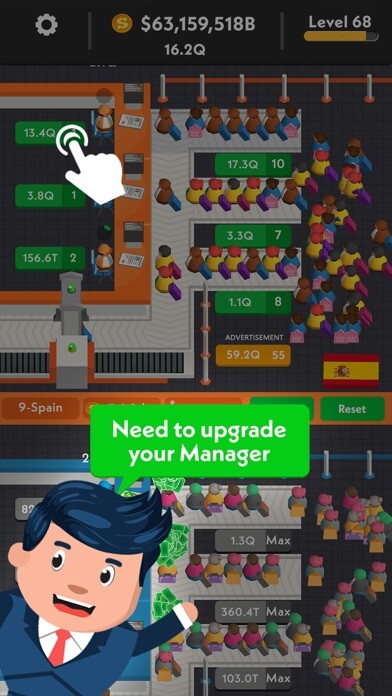 Emulate iPhone app Idle Passport Tycoon using MyAndroid Emulate iPhone app Idle Passport Tycoon using MyAndroid