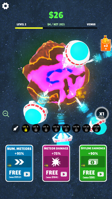 Emulate iPhone app Idle Planet Destroy using MyAndroid Emulate iPhone app Idle Planet Destroy using MyAndroid