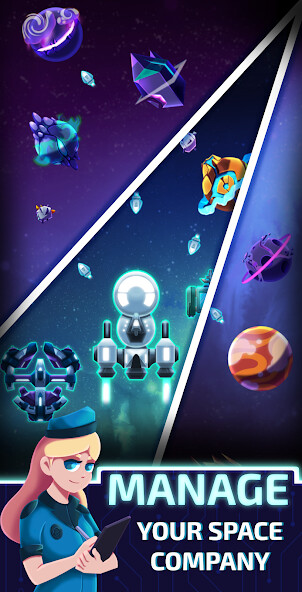 Emulate iPhone app Idle Planet Miner using MyAndroid