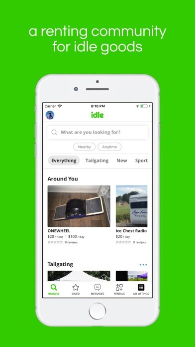 Emulate iPhone app Idle - Rent Any Thing using MyAndroid Emulate iPhone app Idle - Rent Any Thing using MyAndroid