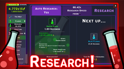 Emulate iPhone app Idle Research using MyAndroid