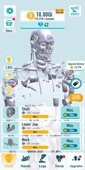 Run android online APK Idle Robots from MyAndroid or emulate Idle Robots using MyAndroid