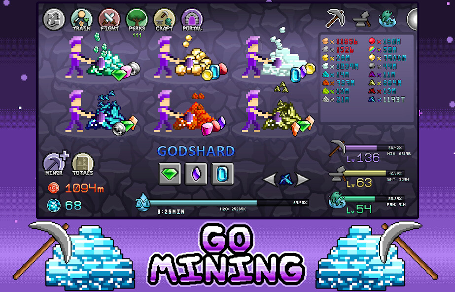 Emulate iPhone app Idle Skilling using MyAndroid