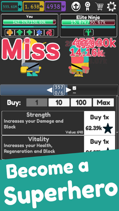 Emulate iPhone app Idle Superpowers using MyAndroid Emulate iPhone app Idle Superpowers using MyAndroid