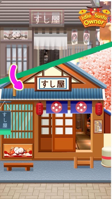 Emulate iPhone app Idle Sushi Owner -Cooking Game using MyAndroid