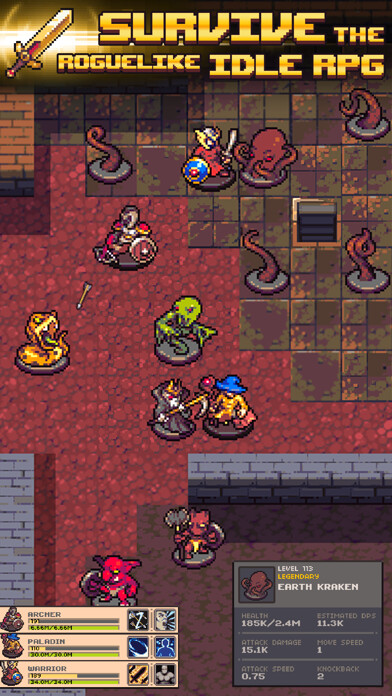 Emulate iPhone app Idle Sword 2 using MyAndroid