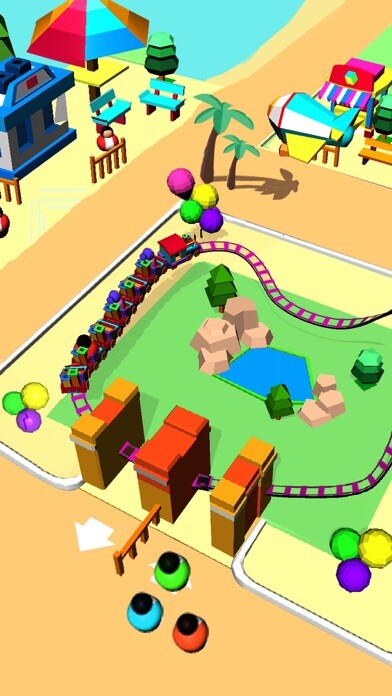 Emulate iPhone app Idle Toy Park - Tycoon game using MyAndroid