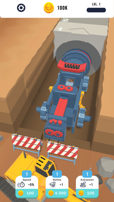 Emulate iPhone app Idle Tunnel Digger using MyAndroid Emulate iPhone app Idle Tunnel Digger using MyAndroid