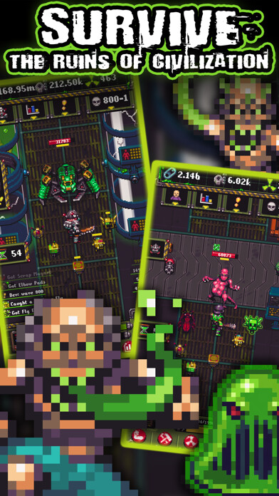 Emulate iPhone app Idle Wasteland: RPG Survival using MyAndroid Emulate iPhone app Idle Wasteland: RPG Survival using MyAndroid