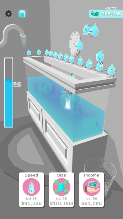 Emulate iPhone app Idle Water using MyAndroid