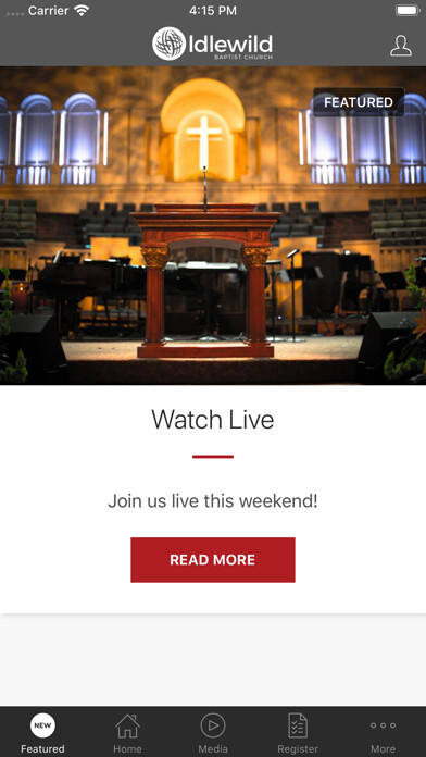Emulate iPhone app Idlewild Church using MyAndroid Emulate iPhone app Idlewild Church using MyAndroid