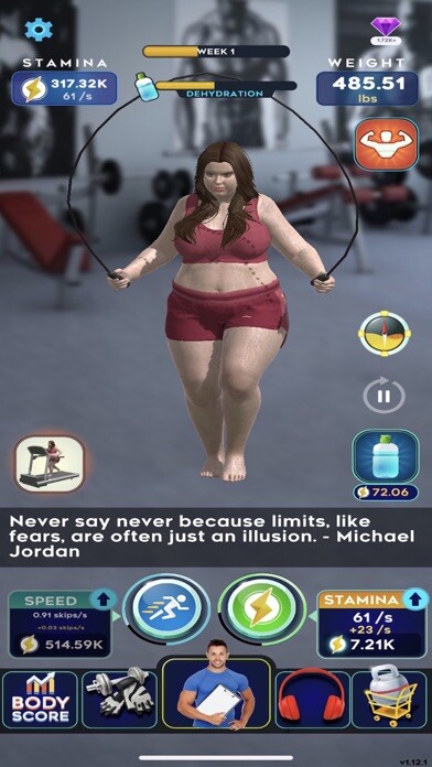 Emulate iPhone app Idle Workout ! using MyAndroid Emulate iPhone app Idle Workout ! using MyAndroid