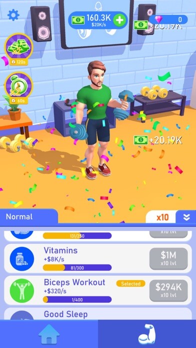 Emulate iPhone app Idle Workout Success Life using MyAndroid Emulate iPhone app Idle Workout Success Life using MyAndroid