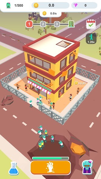 Run android online APK Idle Zombie Army from MyAndroid or emulate Idle Zombie Army using MyAndroid
