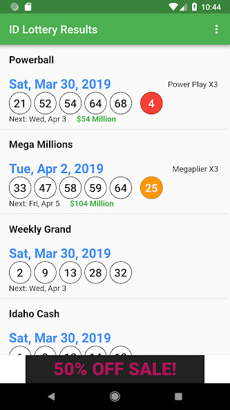 Run android online APK ID Lottery Results from MyAndroid or emulate ID Lottery Results using MyAndroid