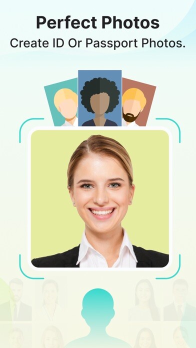 Emulate iPhone app ID Maker: Passport Photo Maker using MyAndroid